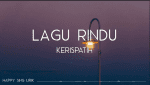 Lirik Lagu Lagu Rindu