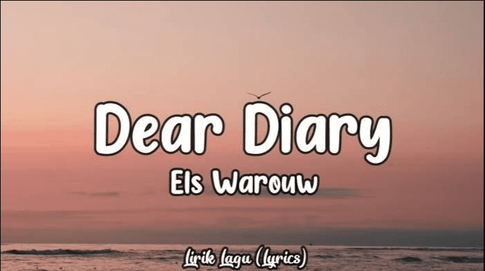 Lirik Lagu Dear Diary (Terjemahan)