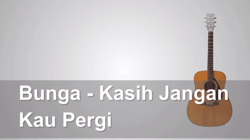 Lirik Lagu Kasih Jangan Pergi