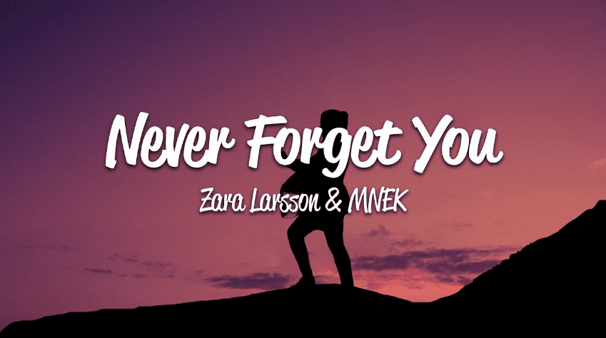 Lirik Lagu Never Forget You