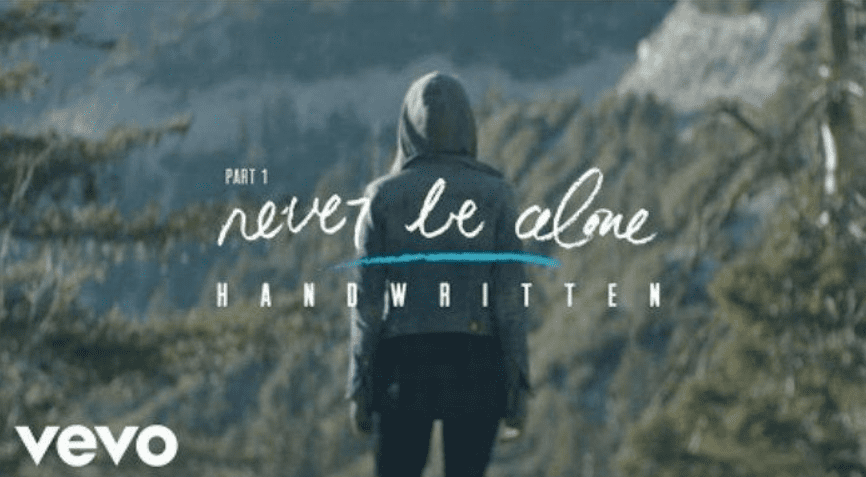 Lirik Lagu Never Be Alone