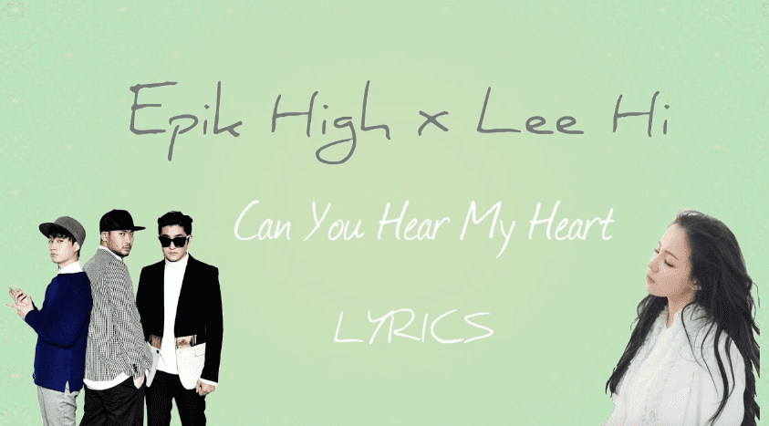 Lirik Lagu Can You Hear My Heart